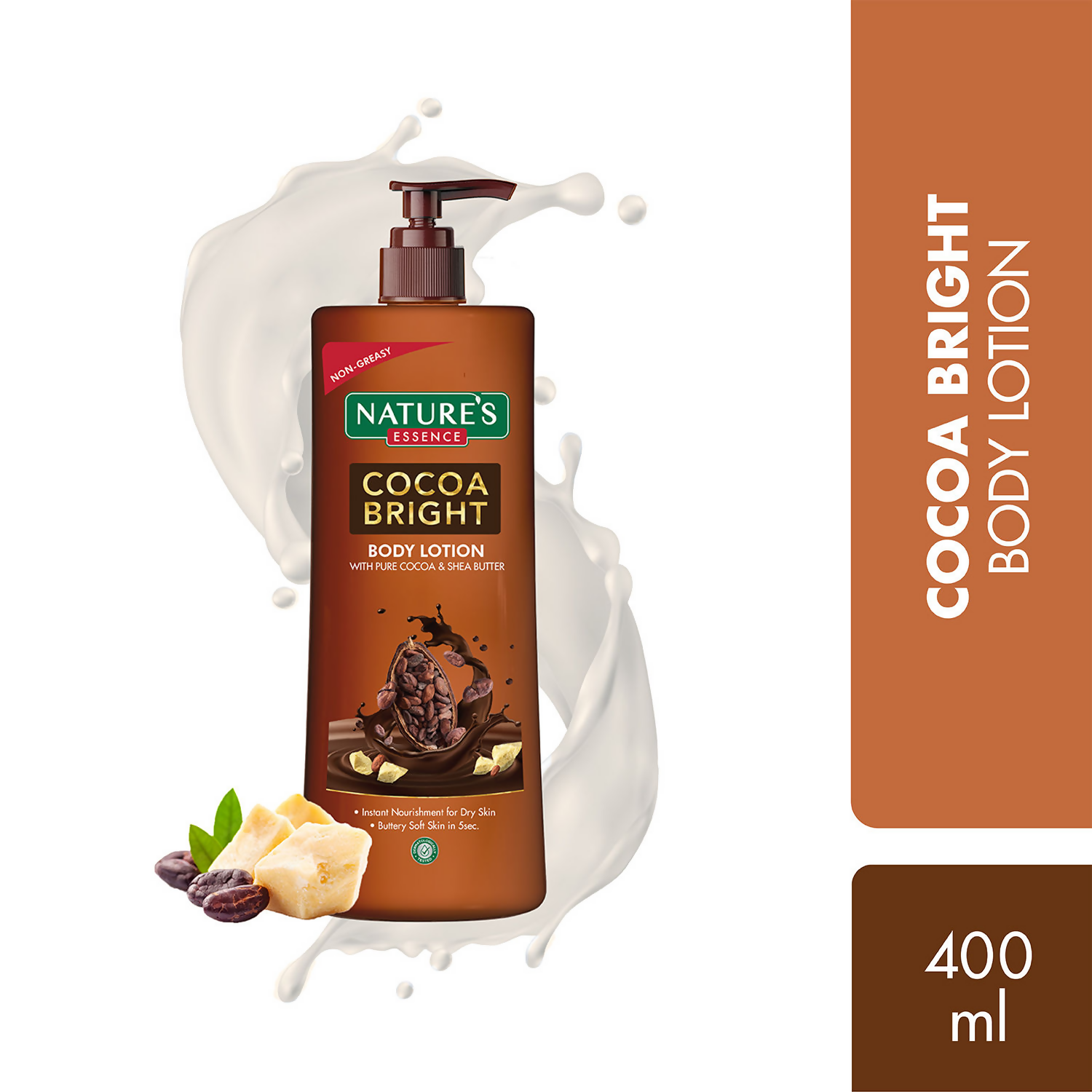 Nature's Essence Cocoa Bright Body Lotion - Distacart