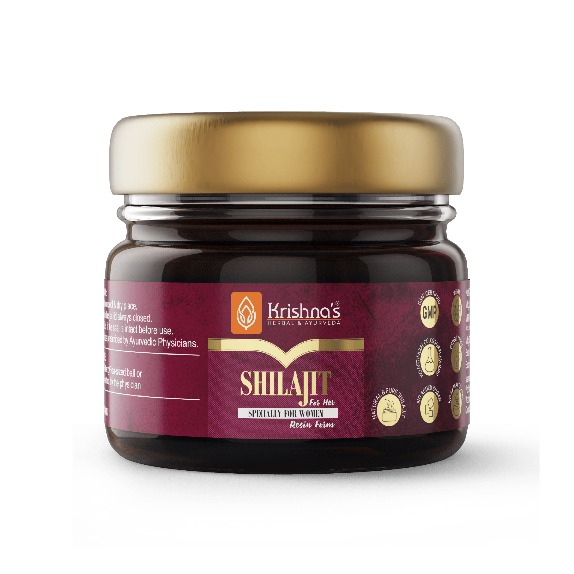 Krishna'S Herbal & Ayurveda Himalayan SJ Resin Women