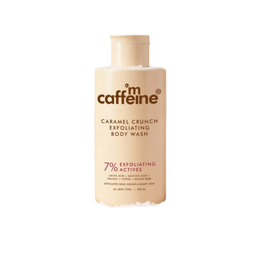 mCaffeine Caramel Crunch Exfoliating Body Wash