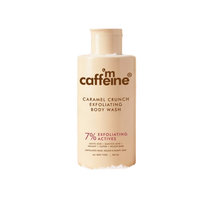 mCaffeine Caramel Crunch Exfoliating Body Wash - Distacart