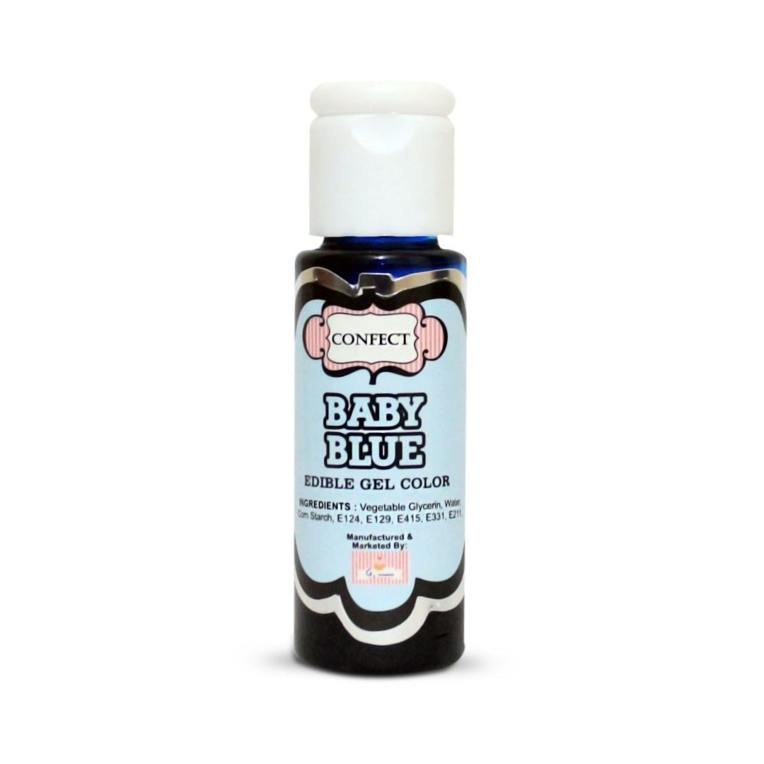confect baby blue gel color br b 20 gms b
