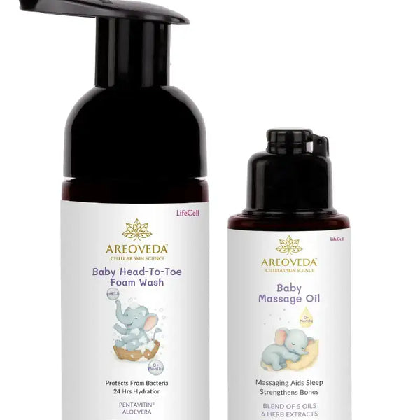 AreoVeda Baby Bath Bundle - Distacart