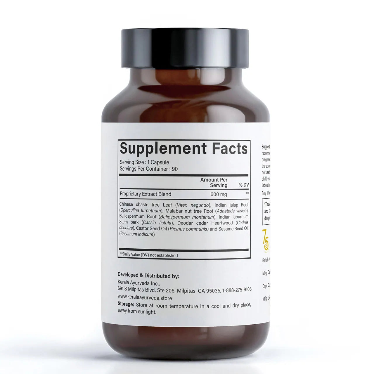 Kerala Ayurveda Back Support Capsules - Distacart
