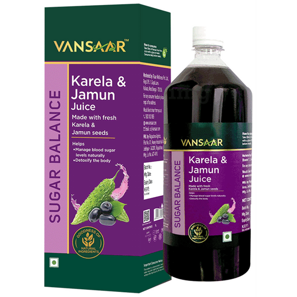 Vansaar Karela Jamun Juice - Distacart