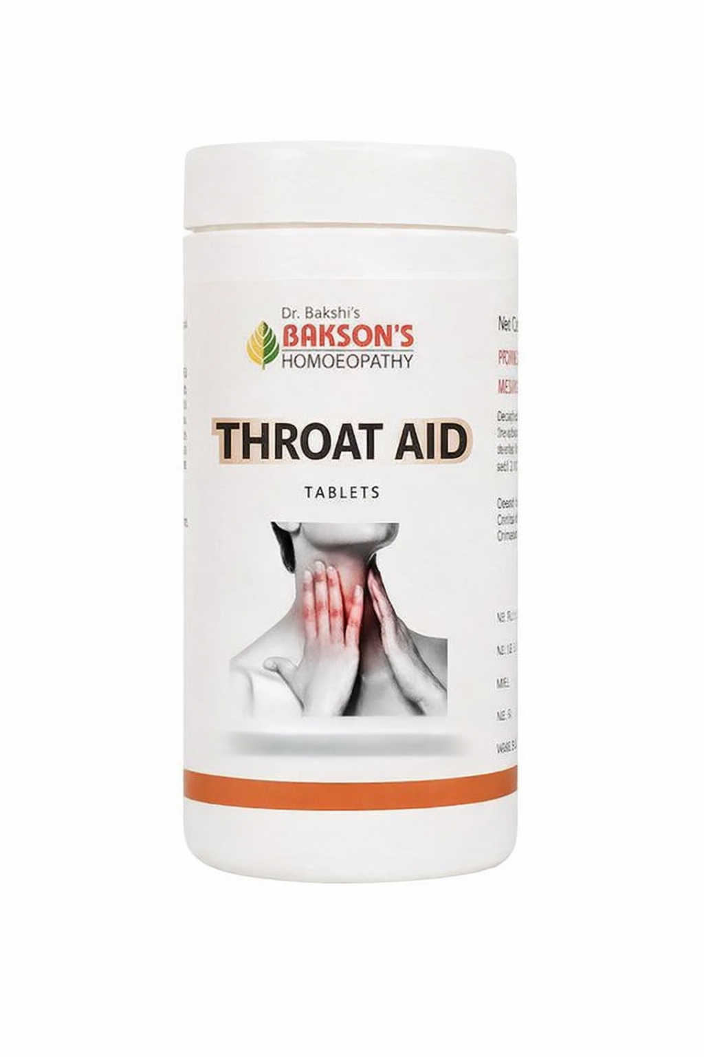 Bakson's Homeopathy Throat Aid Tablets - Distacart