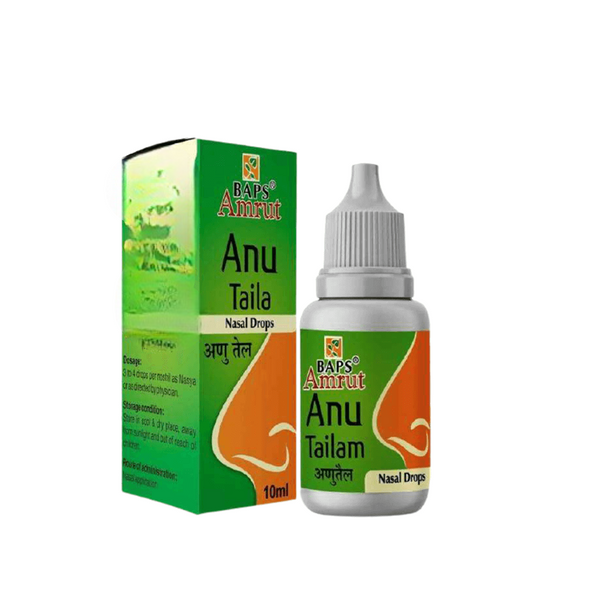 Baps Amrut Anu Taila (Nasal Drops) - Distacart