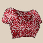 Thumbnail for Vedant Vastram Designer Digital Print Batik Saree - Maroon - Distacart