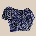 Thumbnail for Vedant Vastram Designer Digital Print Batik Saree - Violate - Distacart