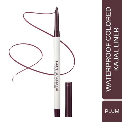 Faces Canada Ultime Pro Twist Eye Kajal Liner - Plum 04 - Distacart