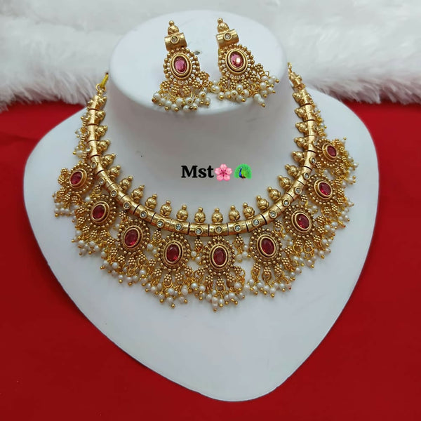 Joban Fashion Women Multi Copper Necklace Set - Distacart