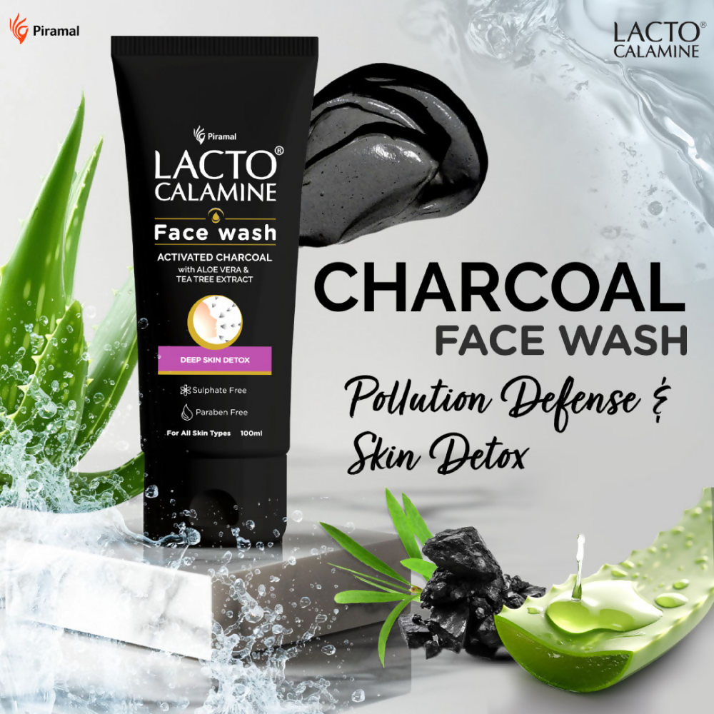 Lacto Calamine Activated Charcoal Face Wash