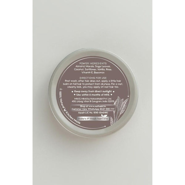 Nat Habit Hibiscus Almond Marula Post-Wash Hair Balm - Distacart