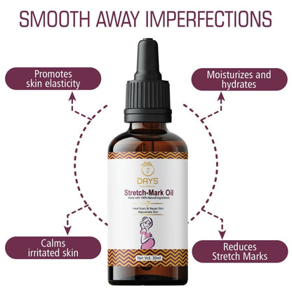 7 Days Stretch Mark Oil - Distacart