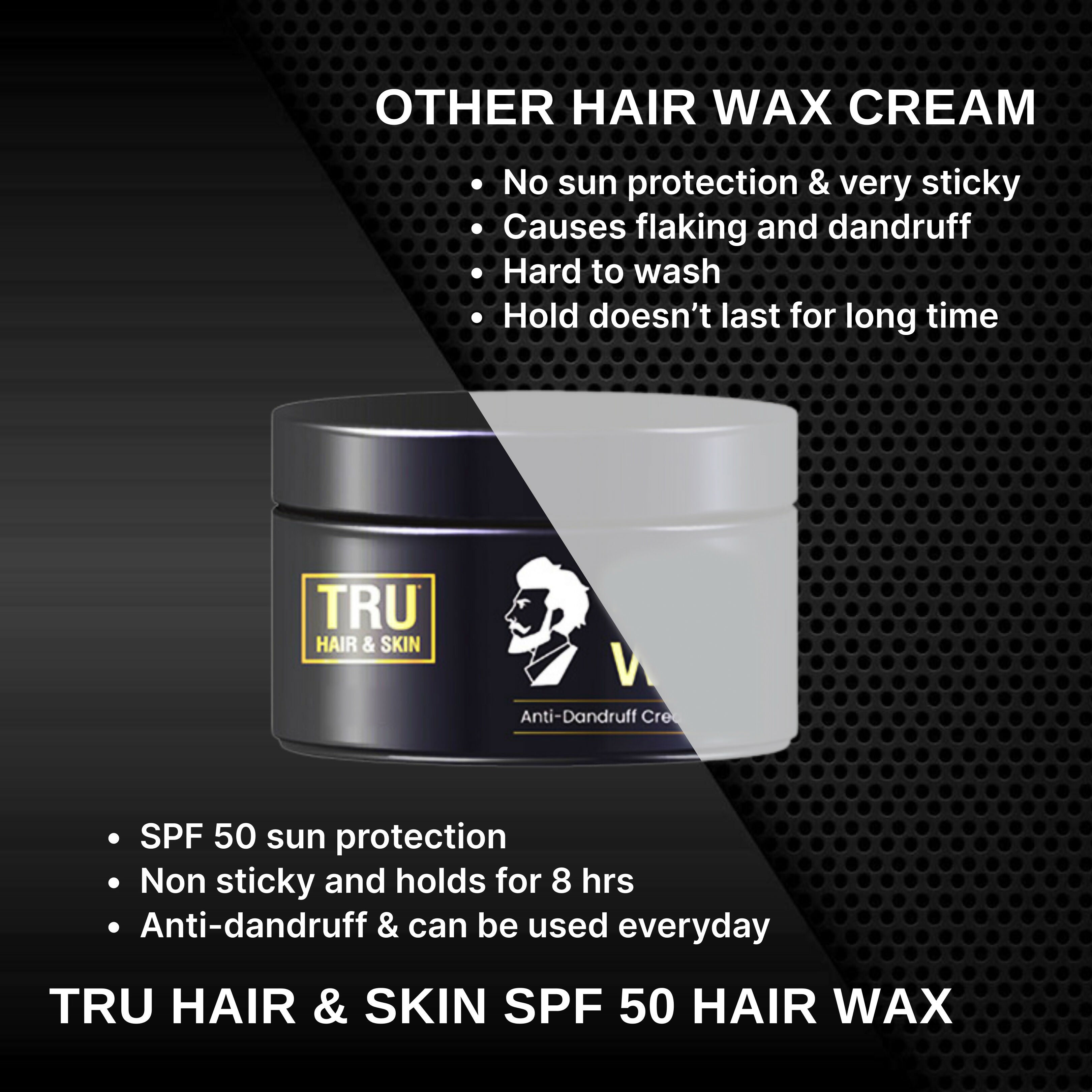 Tru Hair & Skin Spf 50 Styling Cream