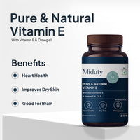 Thumbnail for Miduty by Palak Notes Pure & Natural Vitamin E Sea Buckthorn Berry Softgels - Distacart