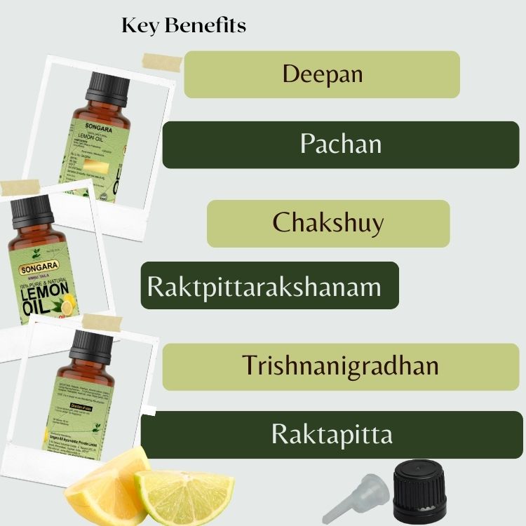 Songara Lemon Essential Oil - Dista