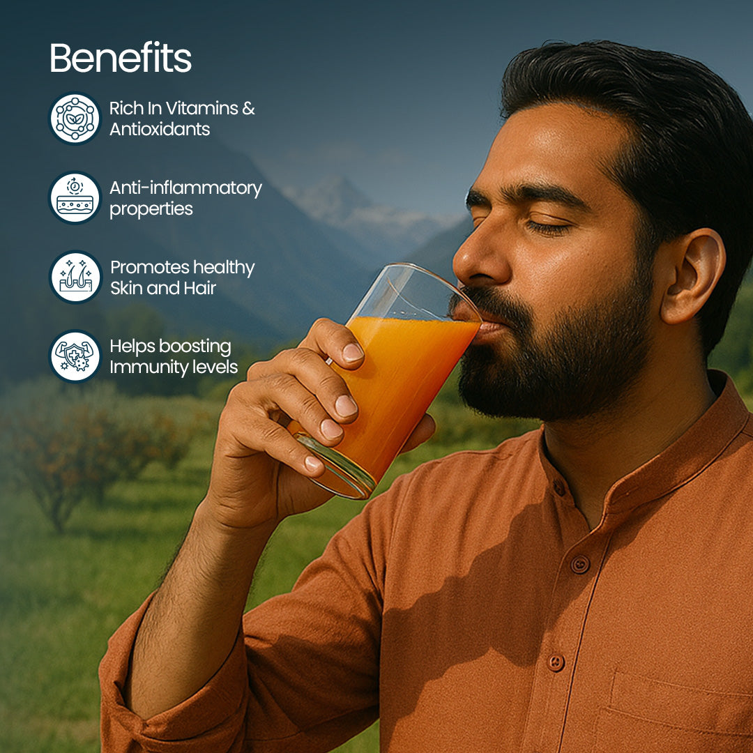 Benefits of sea buckthorn juice