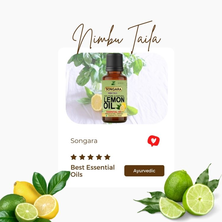 Songara Lemon Essential Oil - Dista