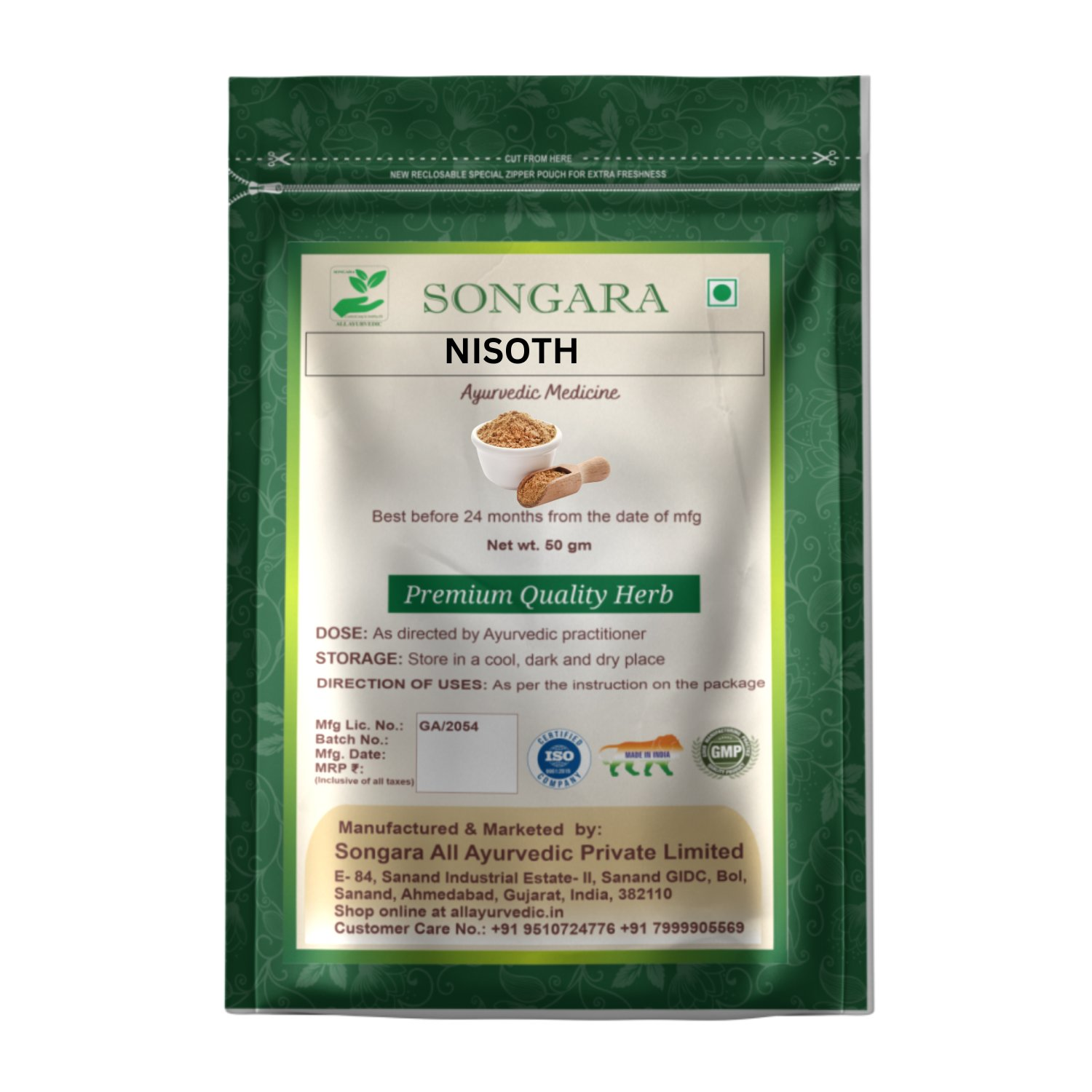 Songara Nisoth Powder Churna - Dista