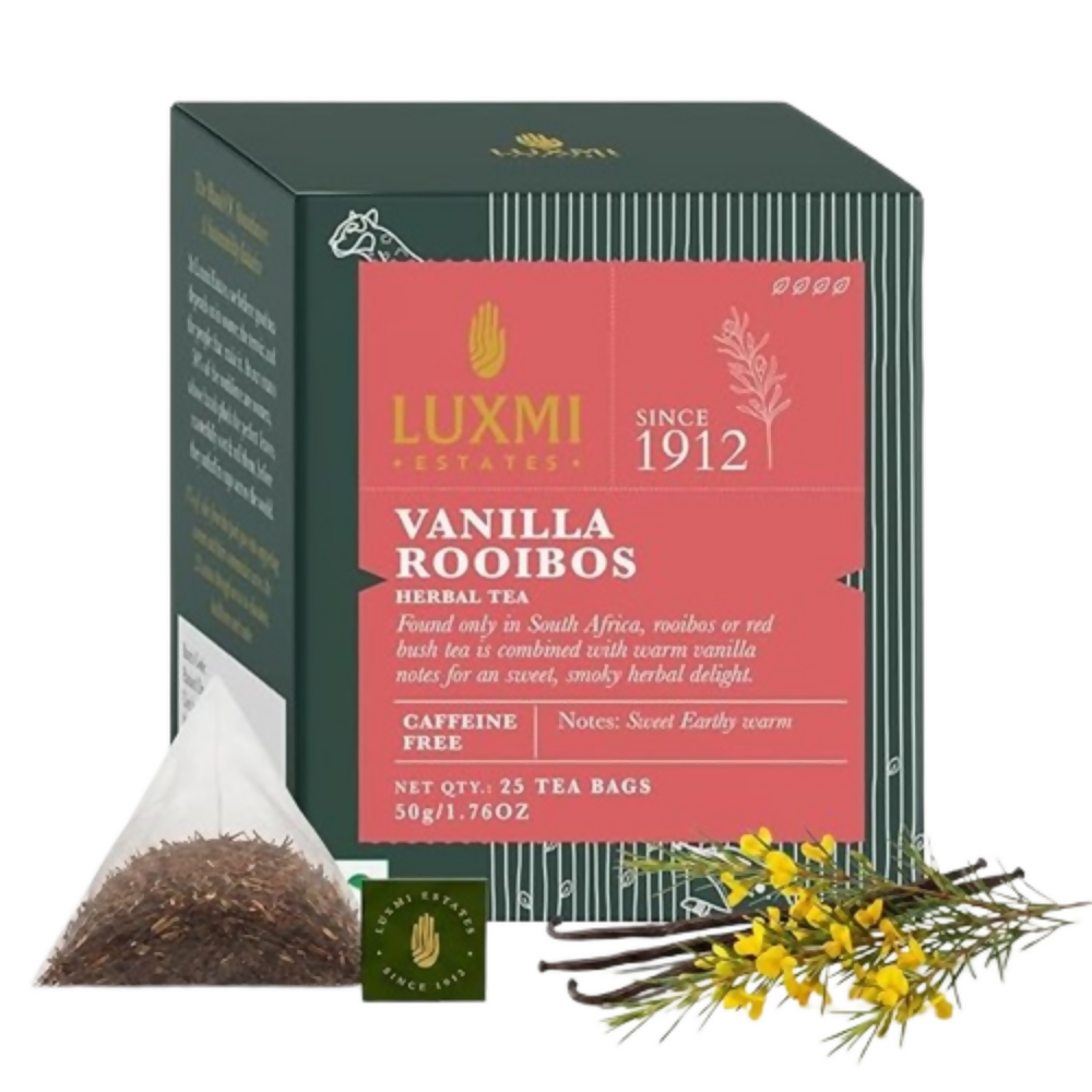 Luxmi Estates Vanilla Rooibos Chai Herbal Infusion - Dista