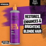 Thumbnail for TIGI Bed Head Serial Blonde Restoring Shampoo - Distacart