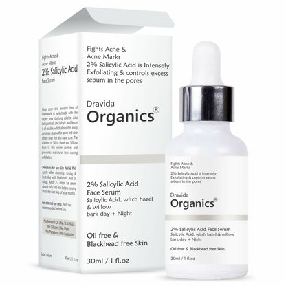 Dravida Organics 2% Salicylic Acid Serum - Dista