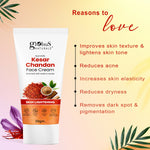 Thumbnail for Globus Naturals Daily Glow Kesar Chandan Face Cream with SPF, Skin Lightening Formula For All Skin Types