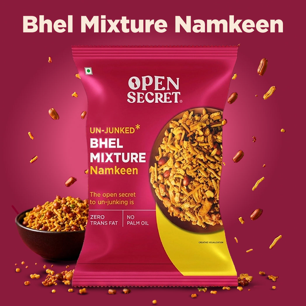 Open Secret Unjunked Bhel Namkeen