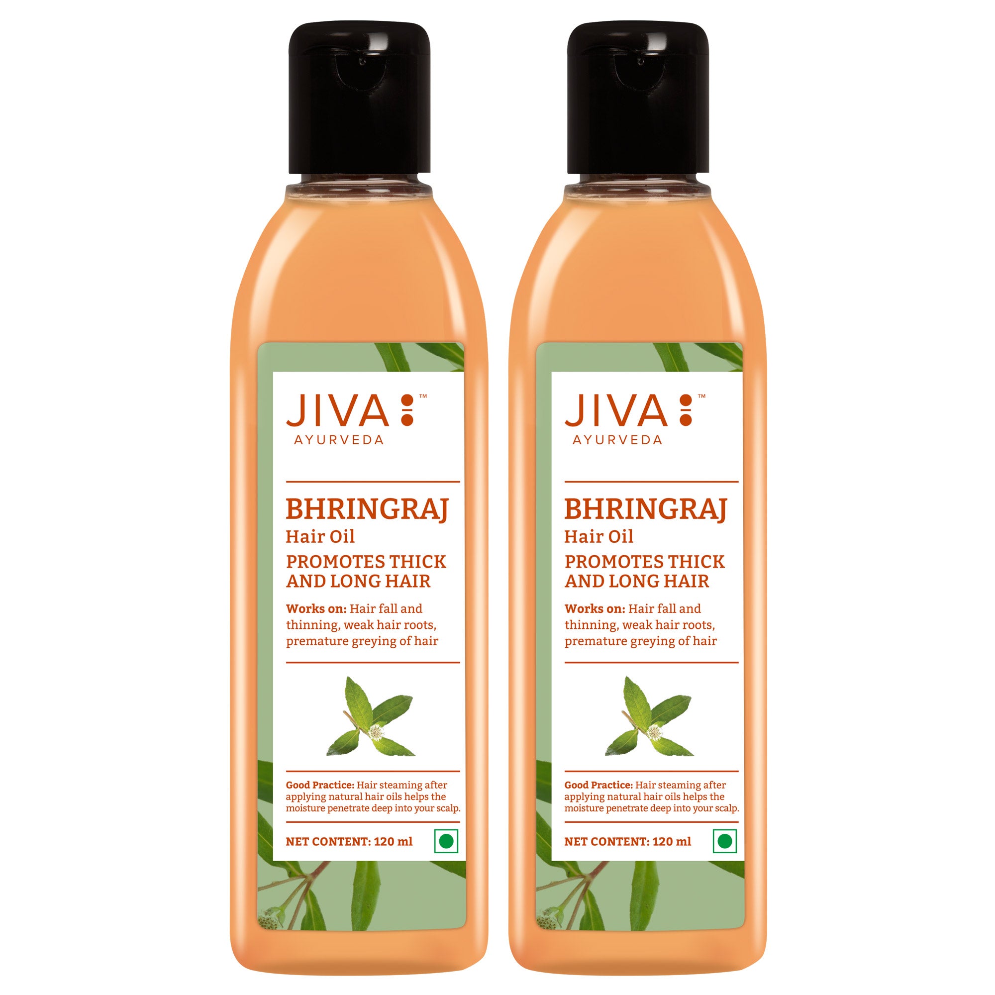 Jiva Ayurveda Bhringraj Hair Oil - Distacart