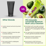 Thumbnail for PLIX The Plant Fix Avocado Ceramide Moisture Rush Juicy Cleanser - Distacart