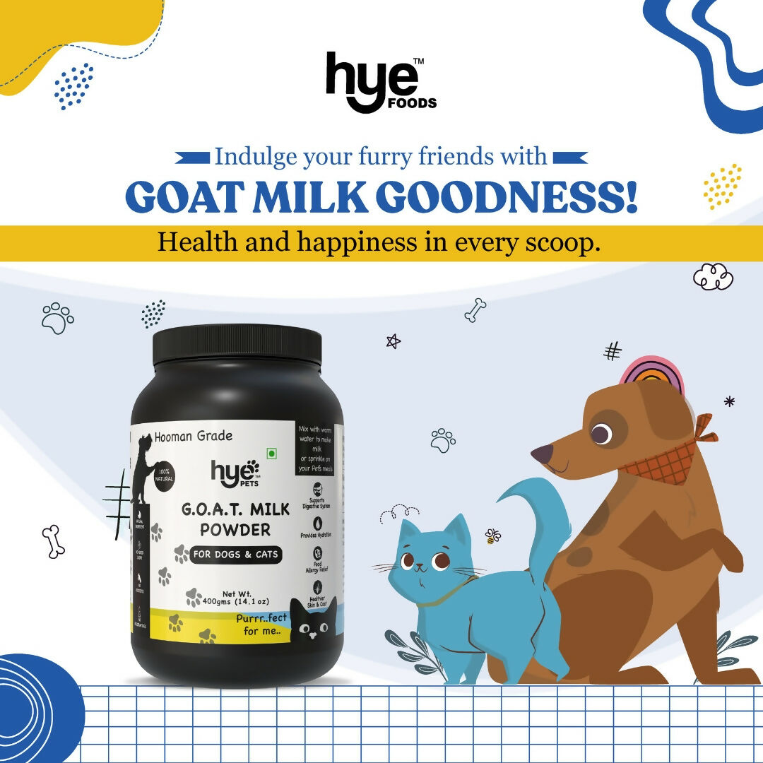Hye Pets Goat Milk Powder For Pets - Distacart