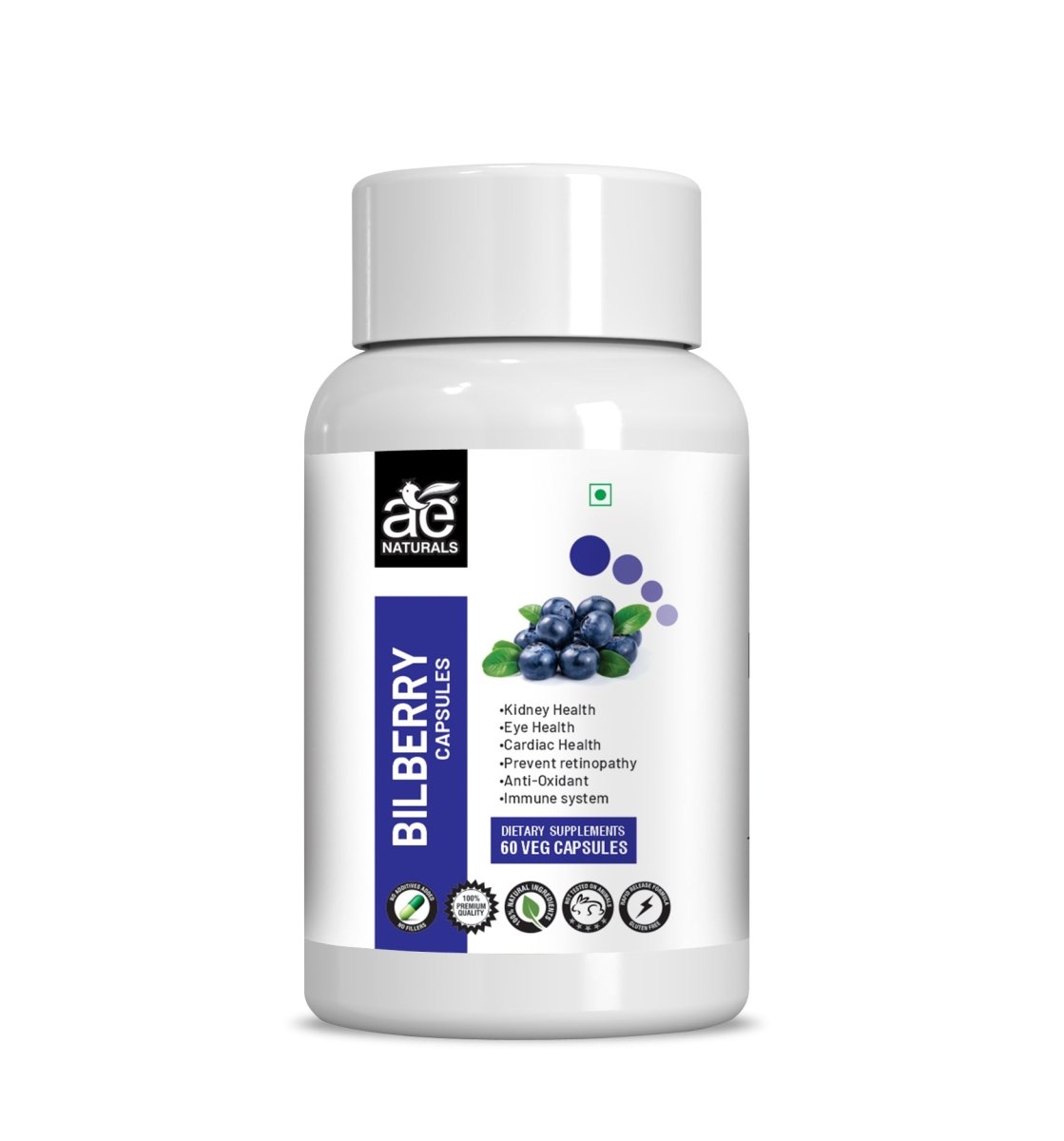 Ae Naturals Bilberry Capsules - Distacart