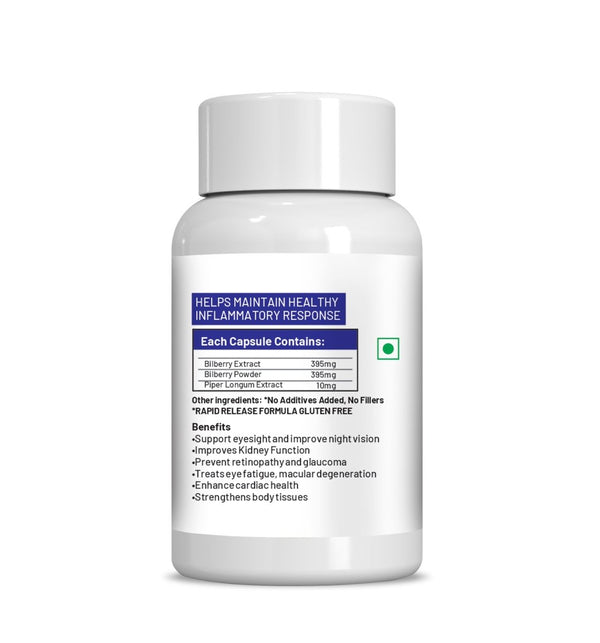 Ae Naturals Bilberry Capsules - Distacart