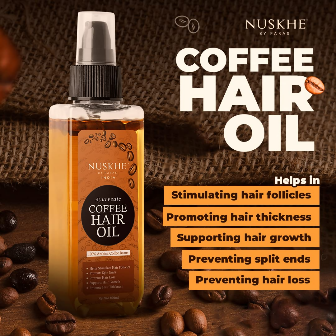 Nuskhe By Paras Ayurvedic Coffee Hair Oil - Distacart