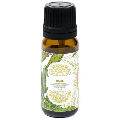 Vrinda Basil Aromatic & Therapeutic Essential Oil - Dista