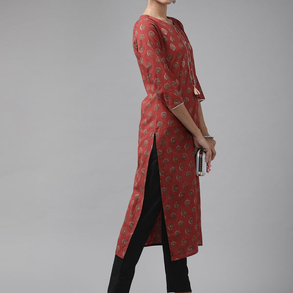 Yufta Black Cotton Fit Trousers - Distacart