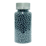 Thumbnail for confect black disco balls sprinkles 4 mm 120 gms