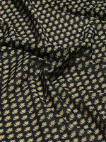 Thumbnail for Yufta Black Printed Saree