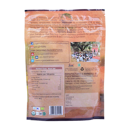 Organic Wellness Black Salt - Distacart