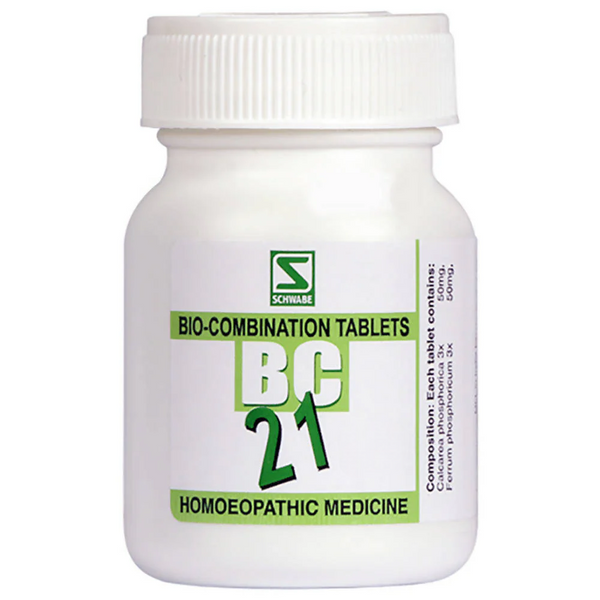 Dr. Willmar Schwabe India Bio-Combination 21 (BC 21) Tablet - Distacart