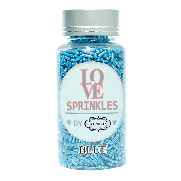 confect blue vermicelli sprinkles br b 90 gms b