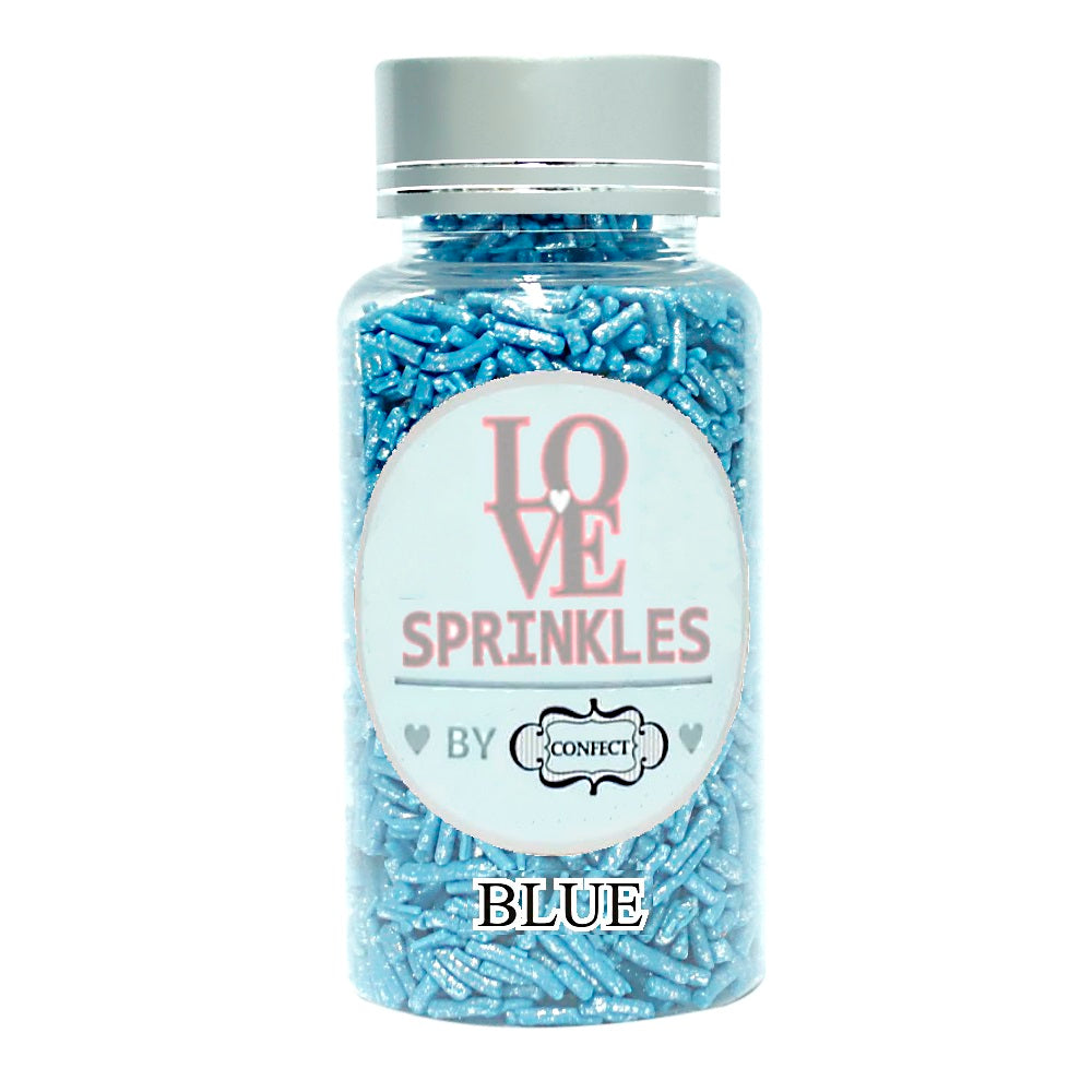 confect blue vermicelli sprinkles br b 90 gms b