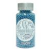 confect blue disco balls sprinkles 3 mm 120 gms