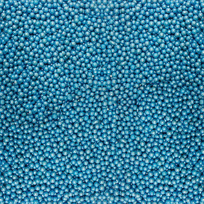 confect blue disco balls sprinkles 3 mm 120 gms