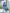 Yufta Blue pure Cotton kurta dupatta set with Thread_Work detailing