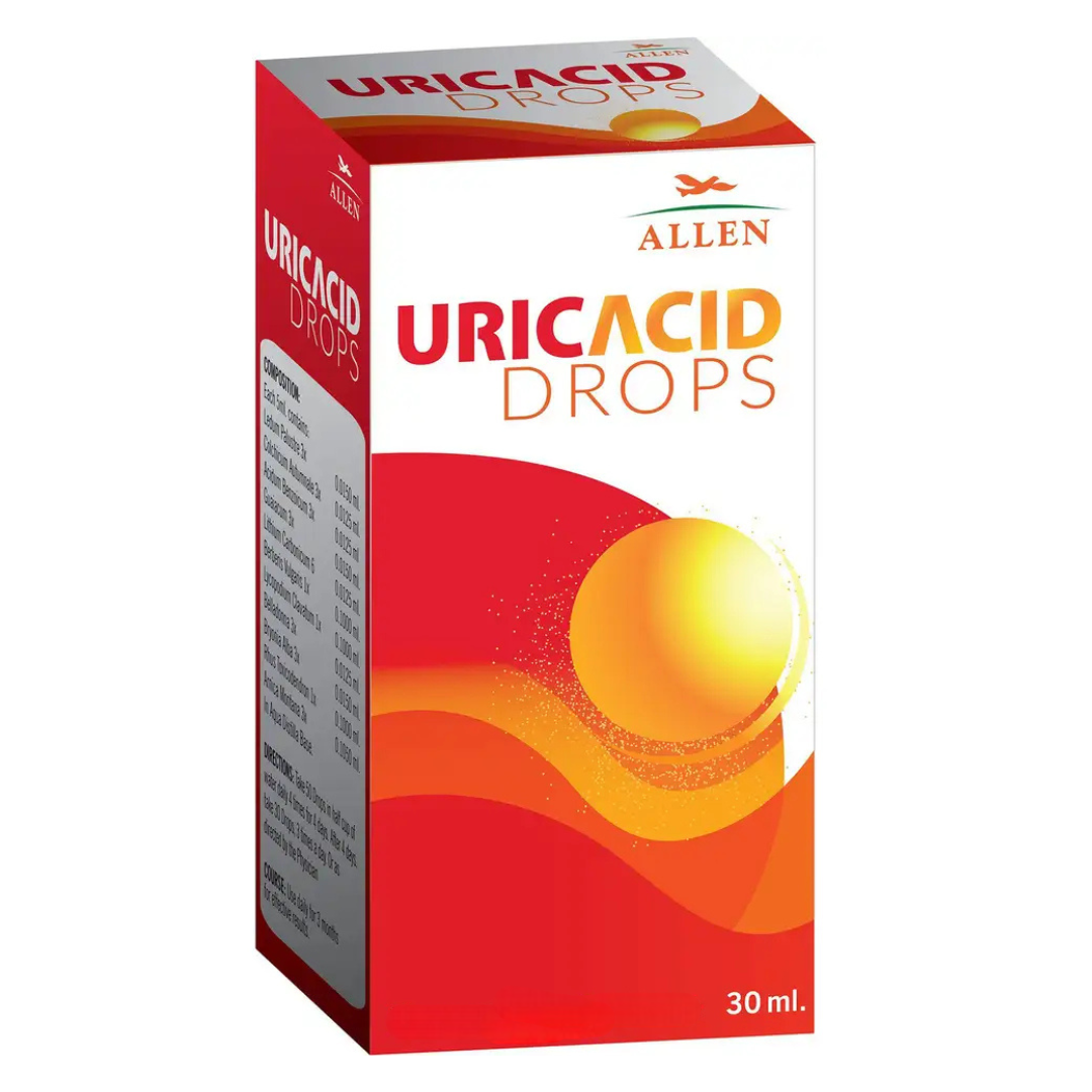 Allen Homeopathy Uricacid Drops - Distacart