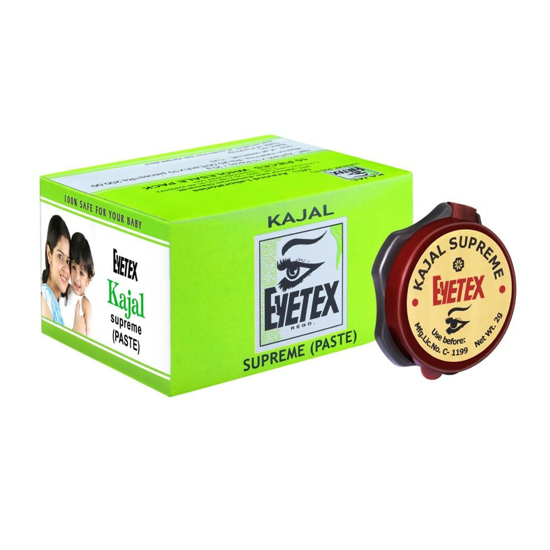 Eyetex Kajal Supreme Paste, Black - Dista