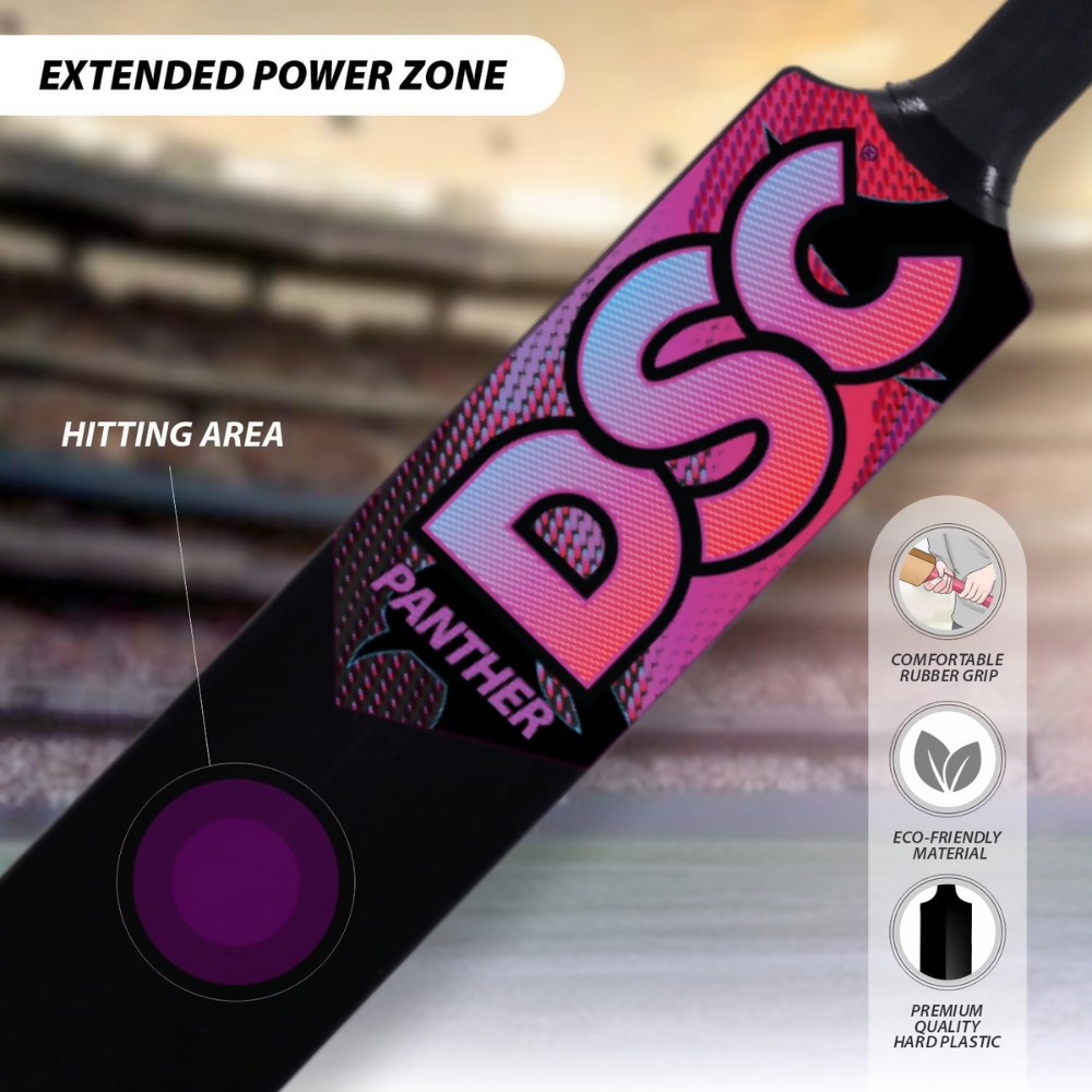 DSC Panther Plastic Cricket Set - 6 - Dista