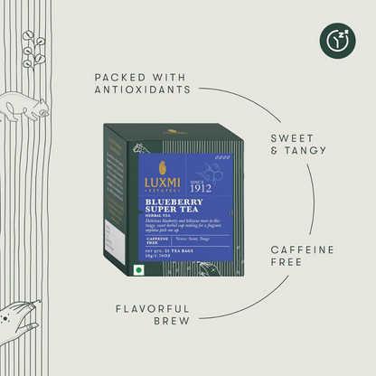 Luxmi Estates Blueberry Super Herbal Infusion - Dista