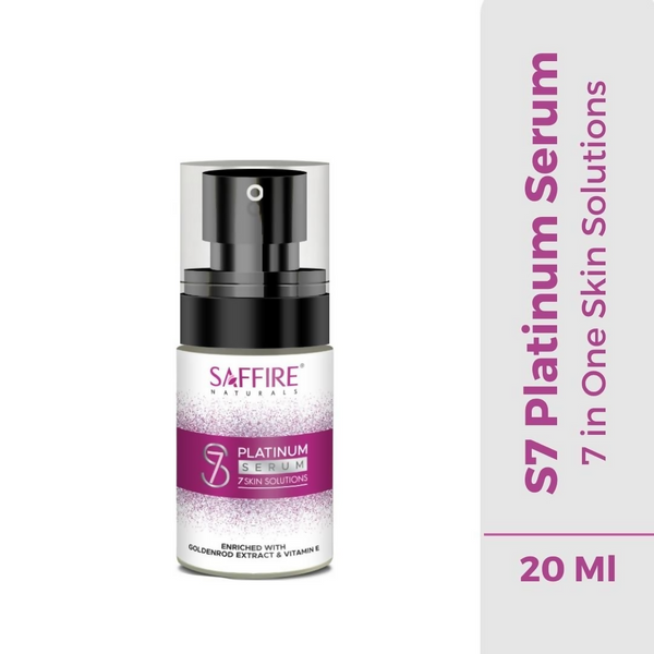 Saffire Naturals S7 Platinum Face Serum - Distacart